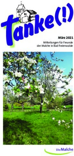 Die Malche Die Malche - M&auml;rz 2021 Mitteilungen f&uuml;r Freunde der Malche in Bad Freienwalde