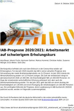 IAB-Prognose 2020/2021: Arbeitsmarkt auf schwierigem Erholungskurs