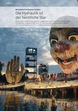 Die Hydraulik ist der heimliche Star