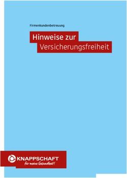 Hinweise zur Versicherungsfreiheit - Knappschaft-Bahn-See