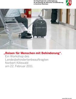"Reisen für Menschen mit Behinderung". Ein Workshop des Landesbehindertenbeauftragten Norbert Killewald am 22. Februar 2011.