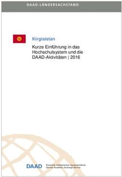 Kirgisistan Kurze Einf&uuml;hrung in das Hochschulsystem und die DAAD-Aktivit&auml;ten