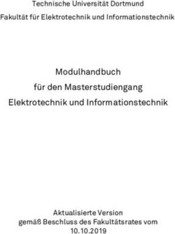 Modulhandbuch für den Masterstudiengang Elektrotechnik und Informationstechnik - Technische Universität Dortmund Fakultät für Elektrotechnik und ...