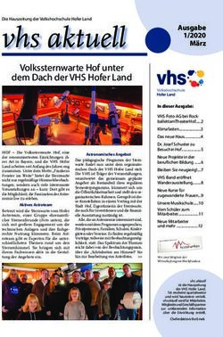 Vhs ak tu ell Volkssternwarte Hof unter dem Dach der VHS Hofer Land