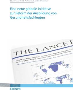 Eine neue globale Initiative zur Reform der Ausbildung von Gesundheitsfachleuten - careum