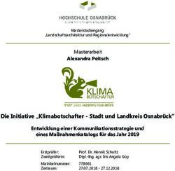 Die Initiative "Klimabotschafter - Stadt und Landkreis Osnabrück" - Stadt und Landkreis Osnabrück"