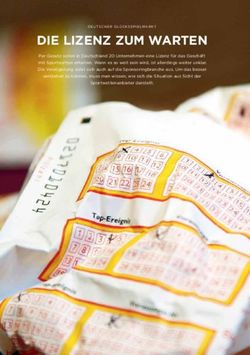 DIE LIZENZ ZUM WARTEN - Hambach & Hambach
