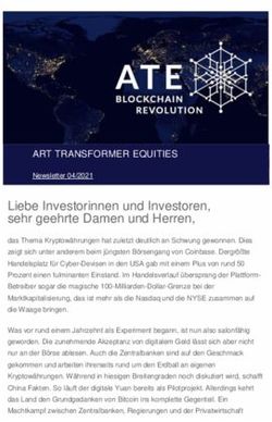 Liebe Investorinnen und Investoren, sehr geehrte Damen und Herren