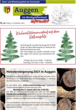 Weihnachtsbaumverkauf auf dem Rathausplatz - Gemeinde ...