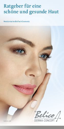 Ratgeber f&uuml;r eine sch&ouml;ne und gesunde Haut - Sigonis