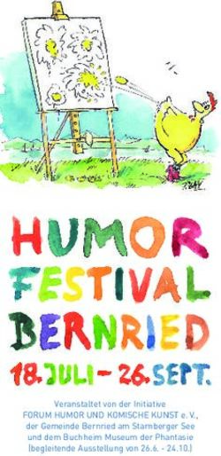 FORUM HUMOR UND KOMISCHE KUNST e. V., der Gemeinde Bernried am Starnberger See und dem Buchheim Museum der Phantasie begleitende Ausstellung ...