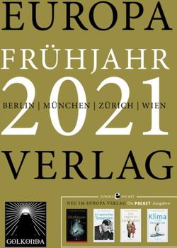 EUROPA - VERLAG EUROPA POCKET - Golkonda Verlag