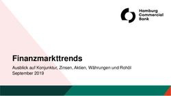 Finanzmarkttrends Ausblick auf Konjunktur, Zinsen, Aktien, W&auml;hrungen und Roh&ouml;l September 2019 - Hamburg Commercial Bank