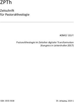ZPTh Zeitschrift f&uuml;r Pastoraltheologie - #OMG! 1ELF! Pastoraltheologie im Zeitalter digitaler Transformation (Kongress in Leitershofen 2017) ...