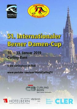 Internationaler Berner Damen-Cup- 13. Januar 2019 Curling Bern www.curlingbern.ch/ibdc