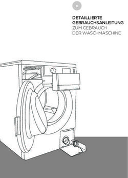 DETAILLIERTE GEBRAUCHSANLEITUNG ZUM GEBRAUCH DER WASCHMASCHINE - D