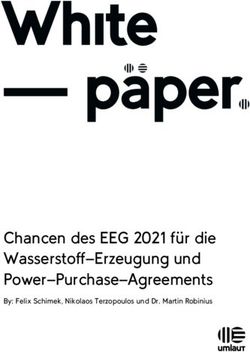 Chancen des EEG 2021 f&uuml;r die Wasserstoff-Erzeugung und Power-Purchase-Agreements - By: Felix Schimek, Nikolaos Terzopoulos und Dr. Martin Robinius ...
