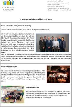 Schultagebuch Januar/Februar 2019 - Gymnasium Raubling