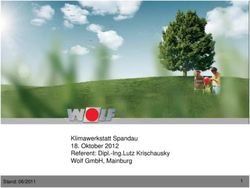 KLIMAWERKSTATT SPANDAU 18. OKTOBER 2012 REFERENT: DIPL.-ING.LUTZ KRISCHAUSKY WOLF GMBH, MAINBURG - STAND: 06/2011 - KLIMAWERKSTATT ...
