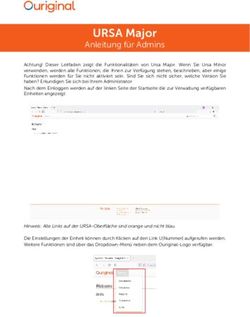 URSA Major Anleitung f&uuml;r Admins - Ouriginal