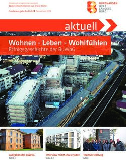 AKTUELL WOHNEN - LEBEN - WOHLF&Uuml;HLEN - ERFOLGSGESCHICHTE DER BUWOG - BURGHAUSER WOHNBAU GMBH