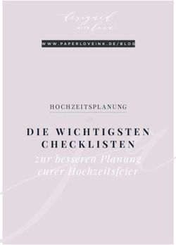 Zur besseren Planung eurer Hochzeitsfeier - DIE WICHTIGSTEN - paper.love.ink