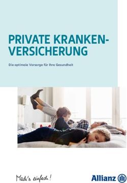 Private KranKen-versicherung - Die optimale Vorsorge f&uuml;r Ihre Gesundheit - Allianz