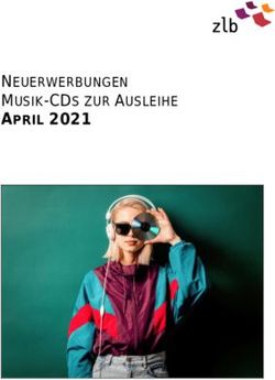 APRIL 2021 NEUERWERBUNGEN MUSIK-CDS ZUR AUSLEIHE