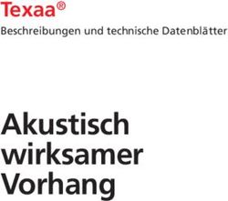 Akustisch wirksamer Vorhang - Texaa Beschreibungen und technische Datenblätter - texaa.de