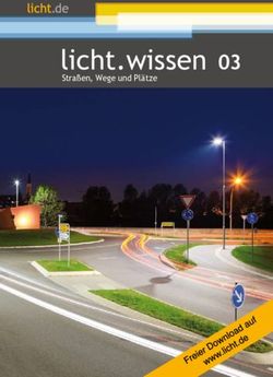 Licht.wissen 03 Stra&szlig;en, Wege und Pl&auml;tze