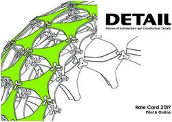 Rate Card 2019 Print & Online - DETAIL.de