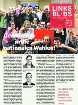 Gemeinsam in die nationalen Wahlen! - SP Schweiz