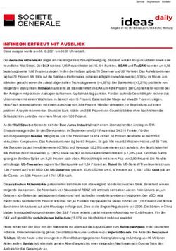 INFINEON ERFREUT MIT AUSBLICK - Diese Analyse wurde am 06.10.2021 um 08:37 Uhr erstellt.