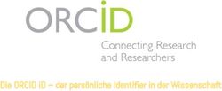 Die ORCID iD - der pers&ouml;nliche Identifier in der Wissenschaft