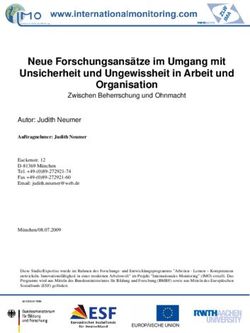 Neue Forschungsans&auml;tze im Umgang mit Unsicherheit und Ungewissheit in Arbeit und Organisation