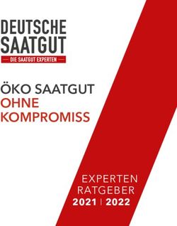 &Ouml;KO SAATGUT OHNE KOMPROMISS - EXPERTEN RATGEBER