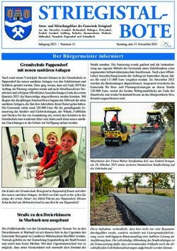 STRIEGISTAL- BOTE - striegistal.de