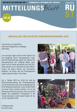 MITTEILUNGS - Gemeinde Rust