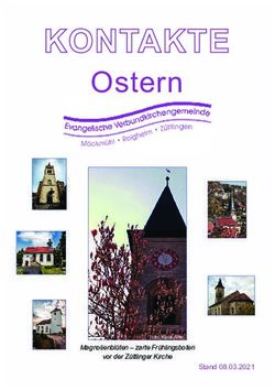 Ostern - Magnolienbl&uuml;ten - zarte Fr&uuml;hlingsboten vor der Z&uuml;ttlinger Kirche Stand 08.03.2021 - Ev. Kirche M&ouml;ckm&uuml;hl