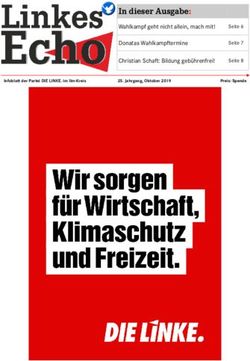 In dieser Ausgabe: Wahlkampf geht nicht allein, mach mit! Donatas Wahlkampftermine Christian Schaft: Bildung gebührenfrei! - DIE LINKE ...