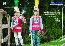 Leitfaden f&uuml;r Gemeinden: N&Ouml; Ferienbetreuung Corona-Spezial 2021 - VEREINBARKEIT FAMILIE UND BERUF - N&Ouml; Familienland