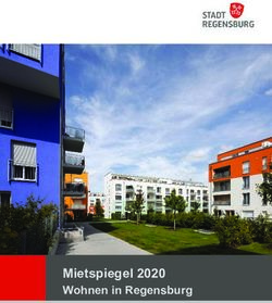 Mietspiegel 2020 Wohnen in Regensburg - Stadt Regensburg
