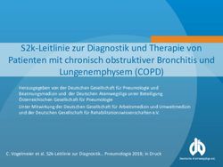 S2k-Leitlinie Zur Diagnostik Und Therapie Von Patienten Mit Chronisch ...