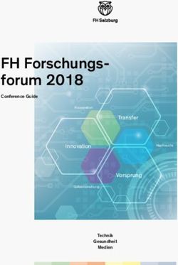 FH Forschungsforum 2018 - Transfer - FH Salzburg