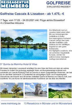 GOLFREISE EXKLUSIVES ANGEBOT - Reiseagentur Meimberg