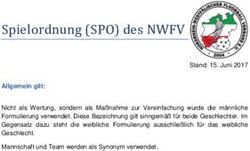 Spielordnung (SPO) des NWFV - Floorball NRW