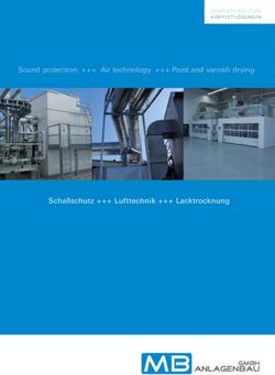 Sound protection +++ Air technology +++ Paint and varnish drying - Schallschutz +++ Lufttechnik +++ Lacktrocknung