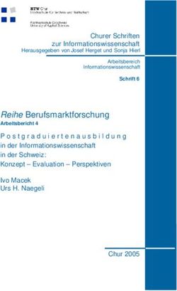 Reihe Berufsmarktforschung - E-LIS repository