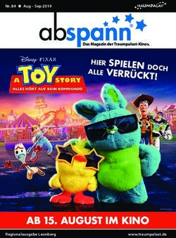AB 15. AUGUST IM KINO - HIER SPIELEN DOCH ALLE VERR&Uuml;CKT!