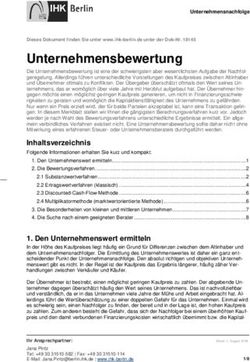 Unternehmensbewertung - IHK Berlin